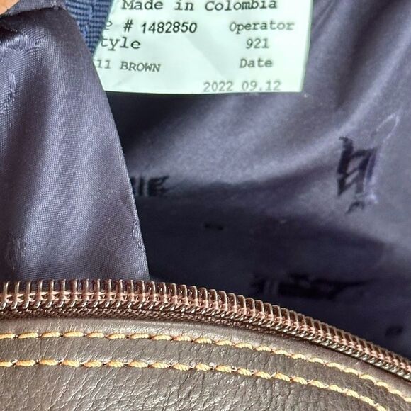 Links & Kings Leather Club Duffel Bag Brown Cafe - Picture 12 of 16